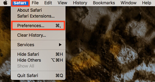 Safari Preferences