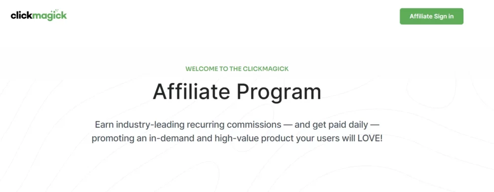 clickmagick affiliate program