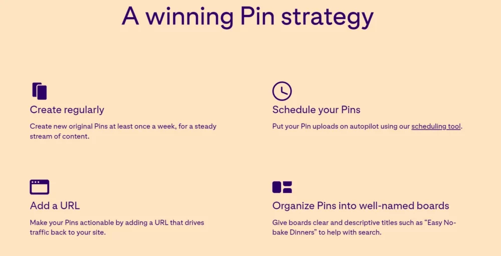 pinterest winning pin strategy