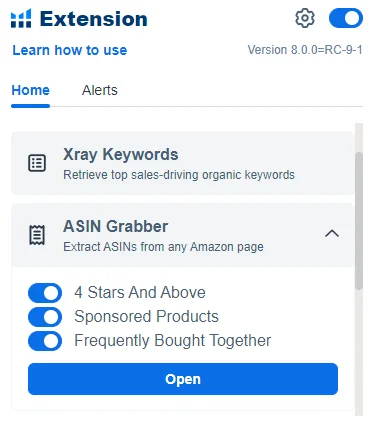 Asin grabber extension