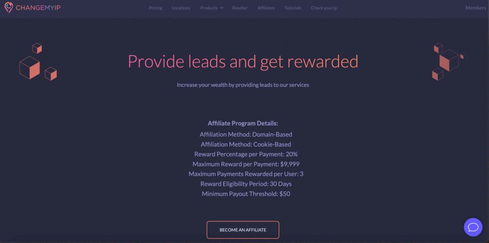 ChangeMyIP Affiliate Program Review