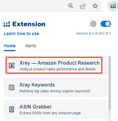 Xray Extension