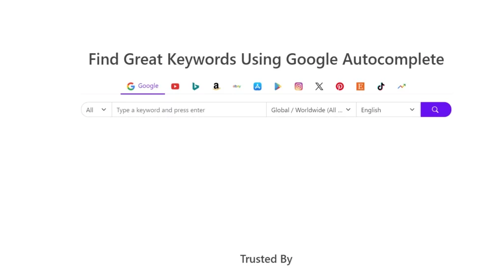 keyword tool