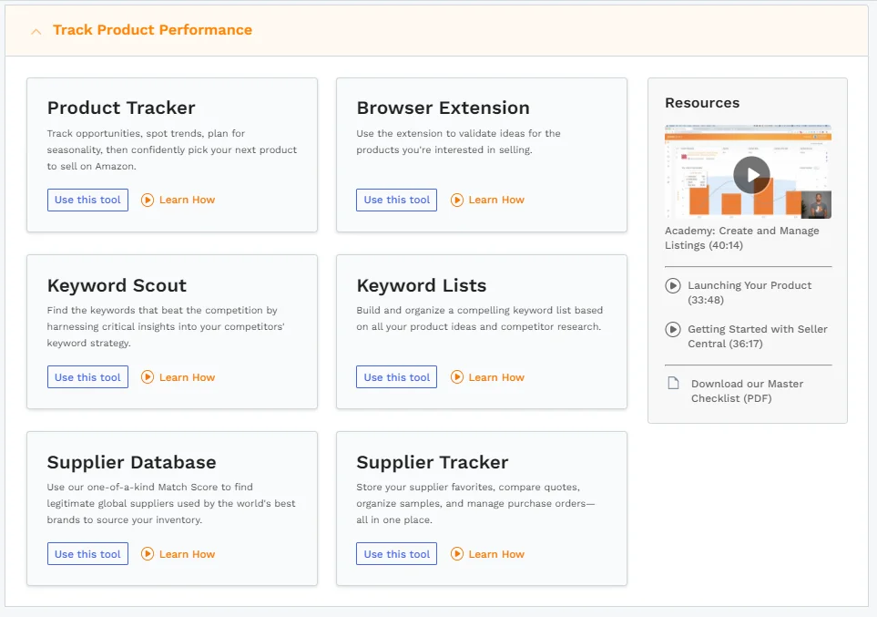 product tracker