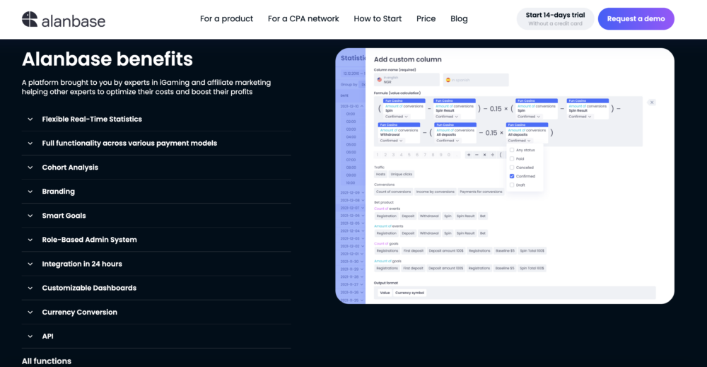 AlanBase Features- Alanbase Review