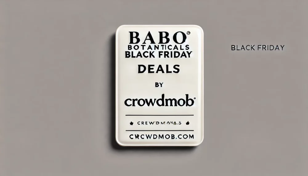 Babo Botanicals Black Friday Deals