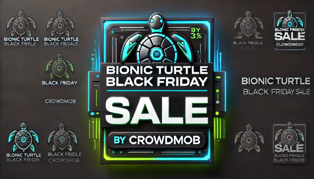 Bionic Turtle Black Friday Sale