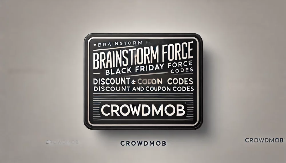 Brainstorm Force Black Friday Discount And Coupon Codes