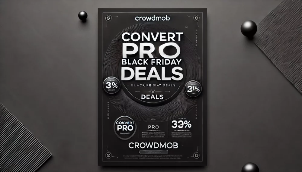 Convert Pro Black Friday Deals