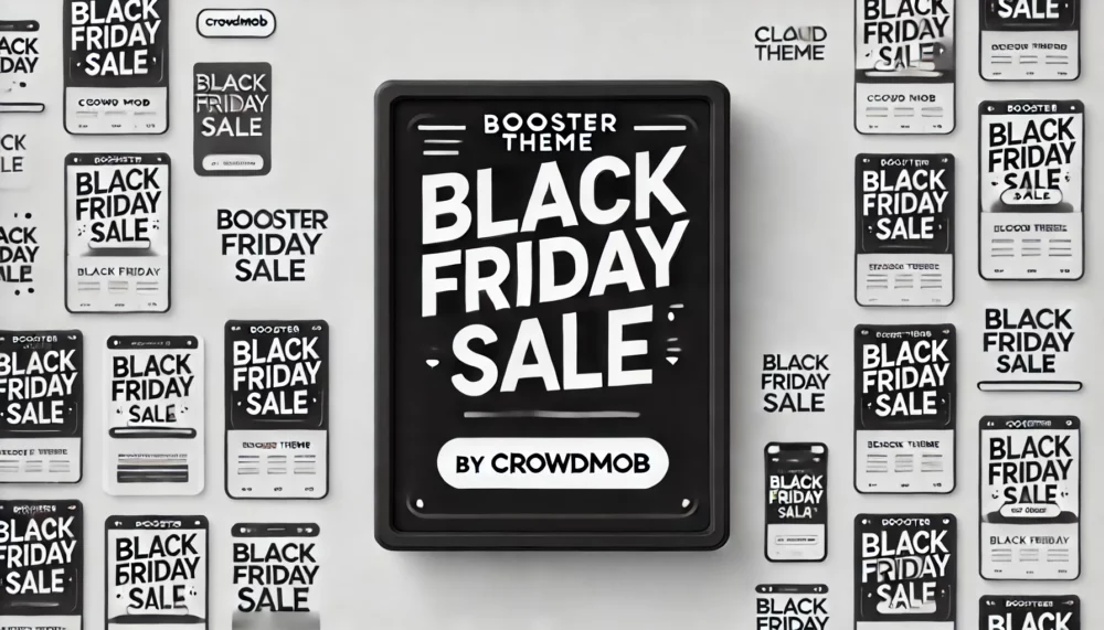 Booster theme black friday