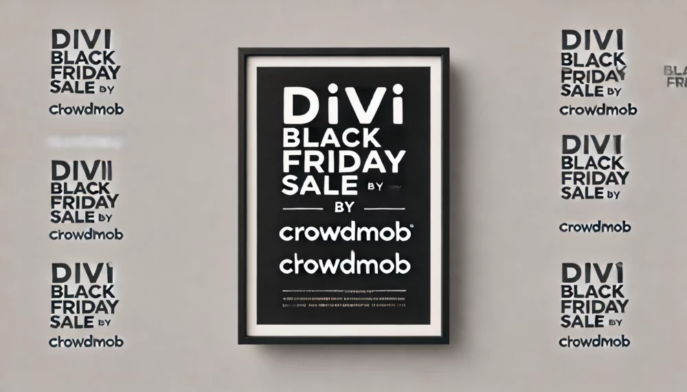 Divi Black Friday Sale