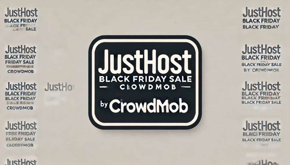 Justhost Black Friday Sale