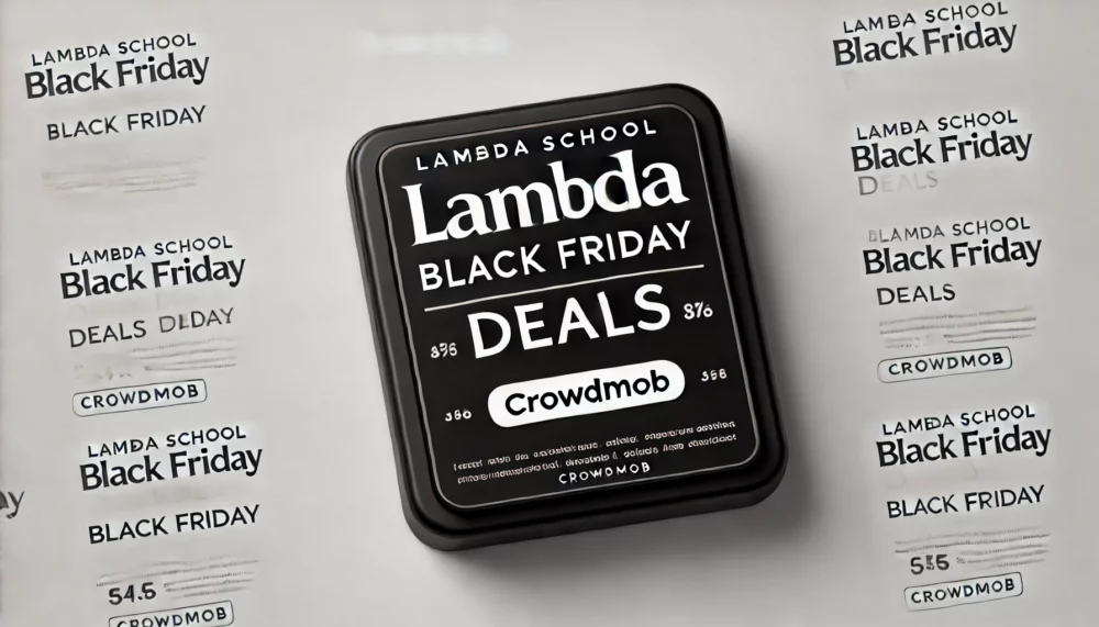 Lambda School Black Friday Deals