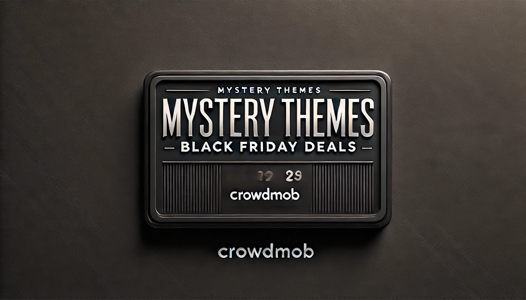 Mystery Themes Black Friday Deals