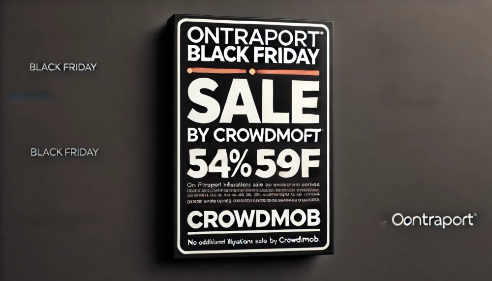 Ontraport Black Friday Sale