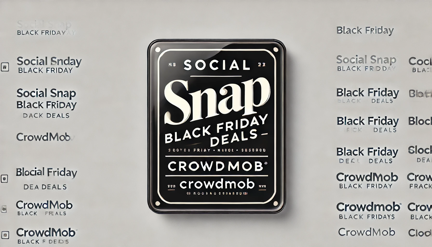 Social Snap Black Friday Deals