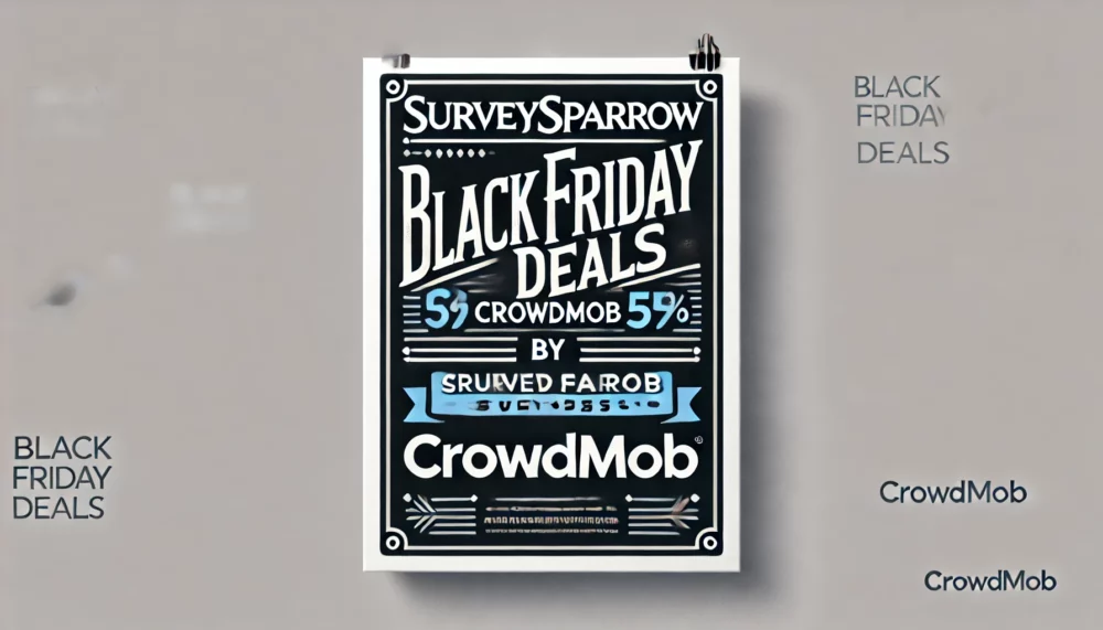 SurveySparrow Black Friday Sale