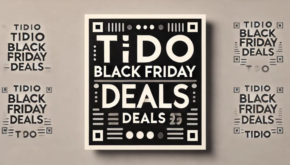 Tidio Black Friday Deals