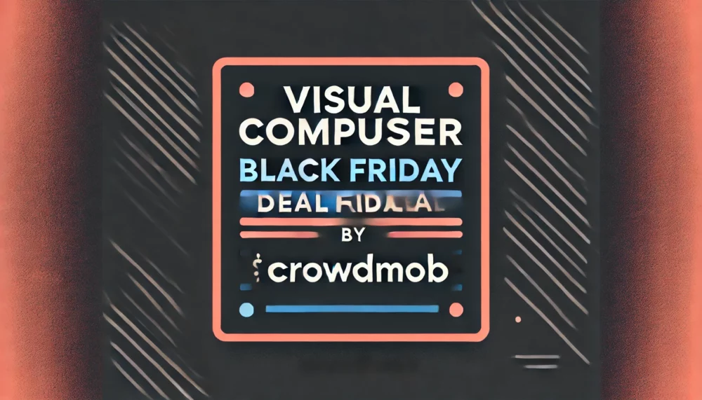 Visual Composer Black Friday Deal