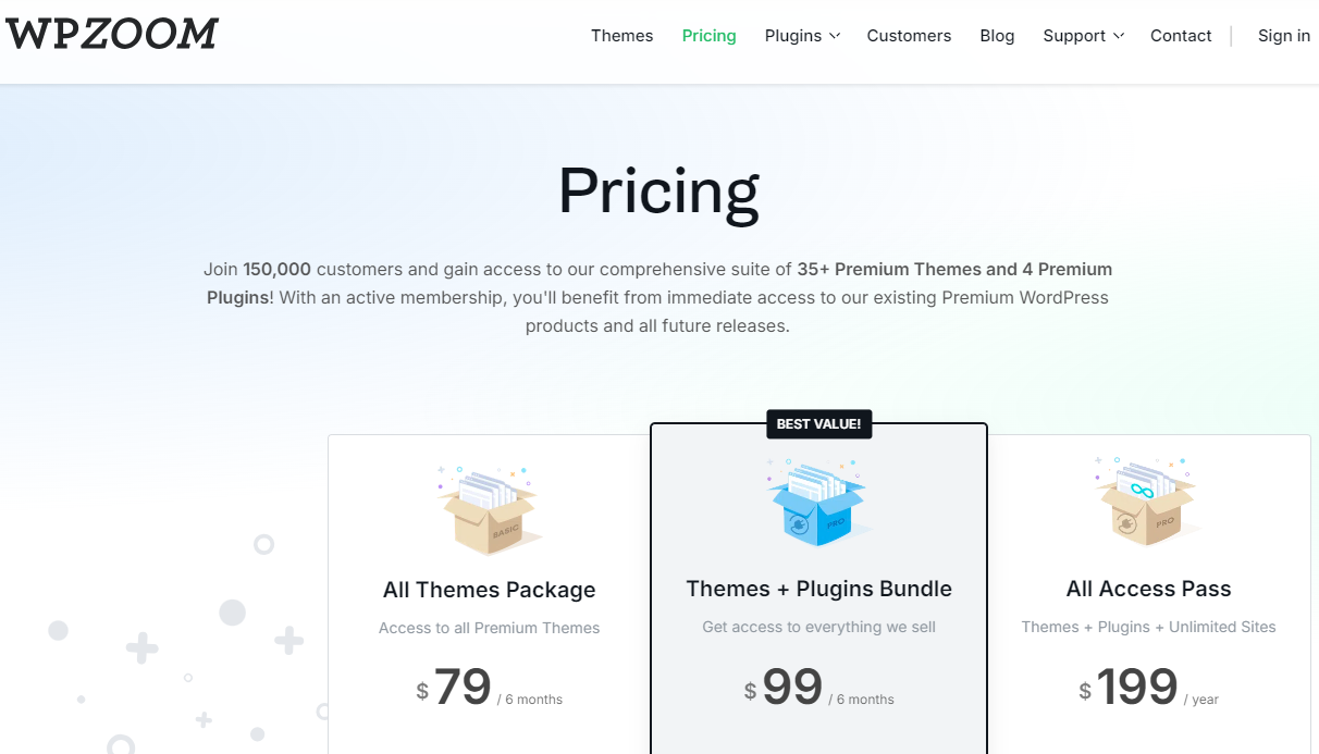 wp pricing