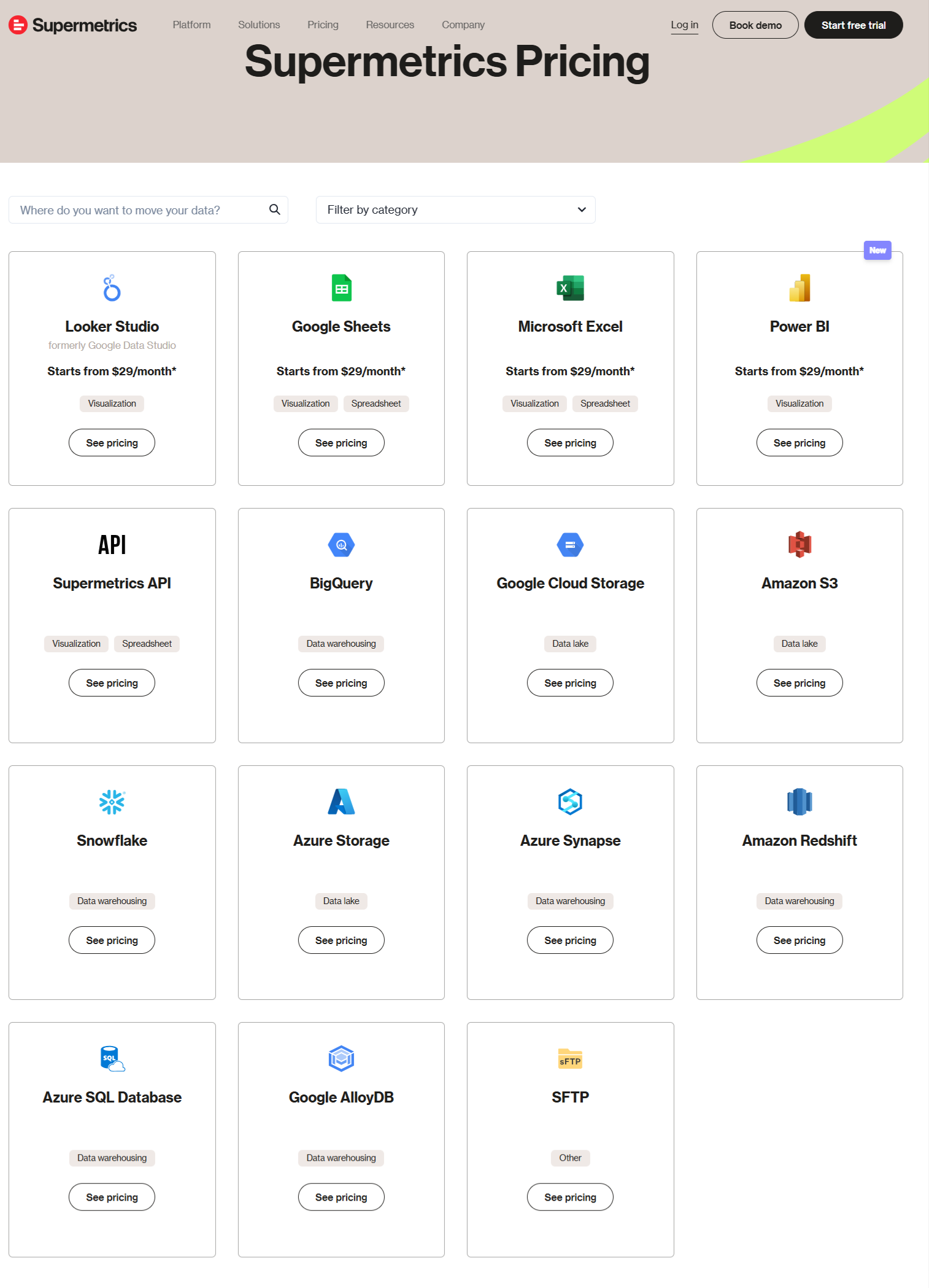 Supermetrics-Pricing