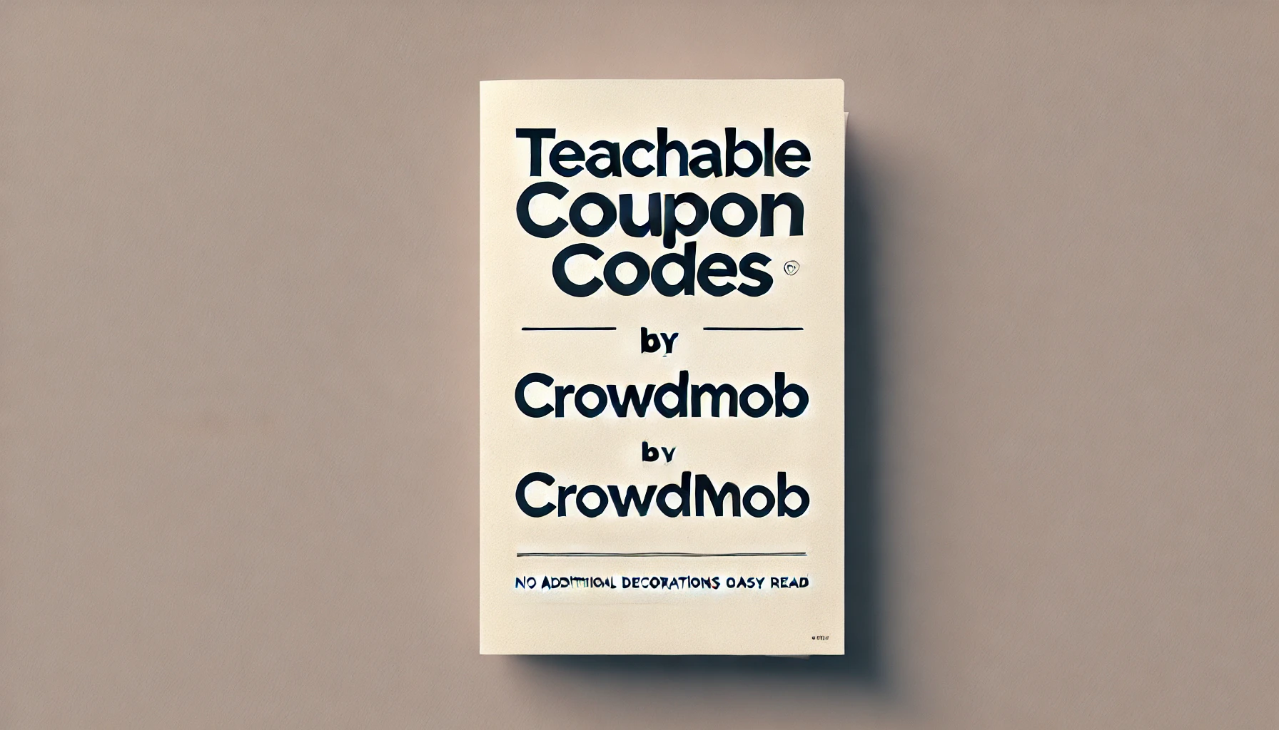 Teachable Coupon Codes