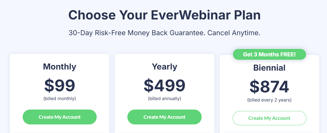 everwebinar pricing