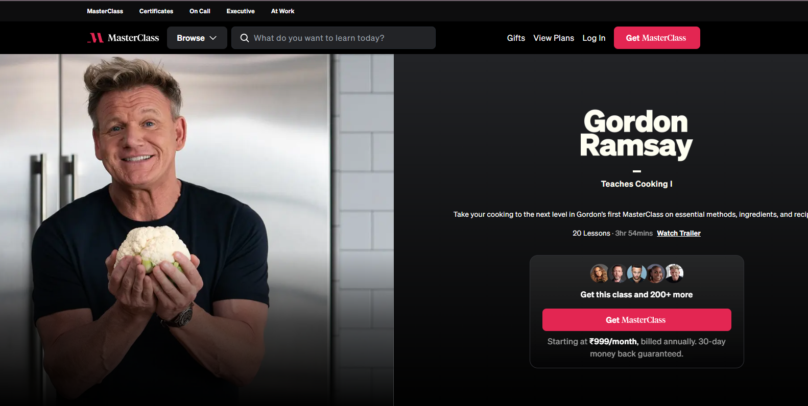 Gordon Ramsay Teaches Cooking I and II